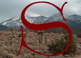 Mount Baldy, seen from the monks' cemetery