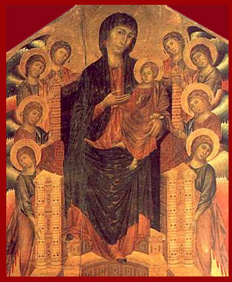 cimabue  giotto  michelangelo